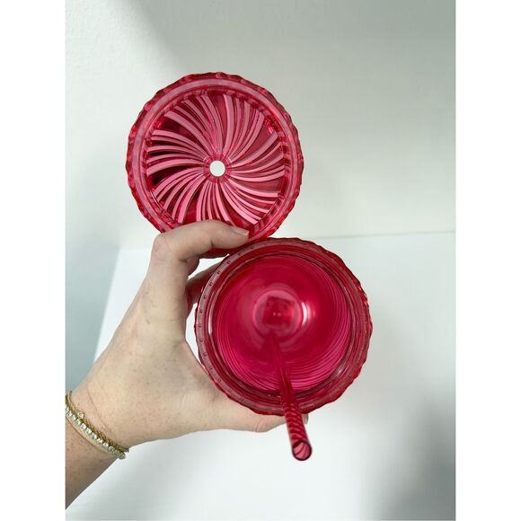 2024 Starbucks Holiday Red Swirl Venti Cold Cup - Picture 5 of 5